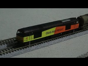 Graham Farish 371-358A | Class 60 Diesel Locomotive | 60096 Colas Rail | N Gauge | Review | HD
