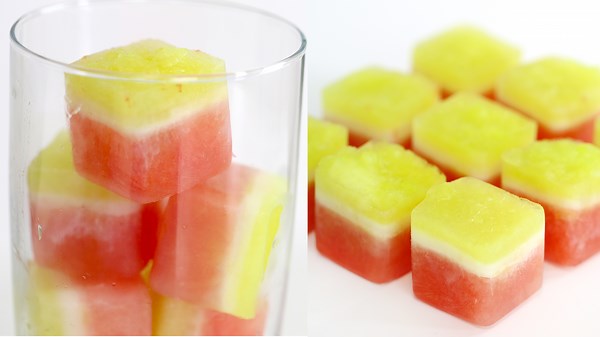 Watermelon Ice Cubes