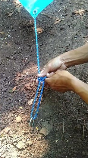 Windproof knots, whether it is to pull the sky curtain, set up a tent and dry clothesline, it is