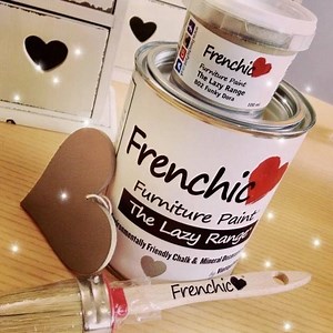 Did you know that our Lazy Range has an innovative wax infusion and needs no sealing? Simply buff after painting! #cleverchalkpaint #bestpaintintheworld #hastobefrenchic | Frenchic Paint
