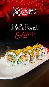 🍣 JAVA Feast is on! 🍣 Enjoy 2 rolls for $130 or 3 rolls for $190 Available Sunday to Thursday 🥢 Featuring: Nikkei Roll | Oishi Roll | TNT Dynamite Roll | Tori Tempura Roll | Tropical Vegg Roll | Yagami Roll ✨ “ ” means VAT and service charge have to be added where applicable 📲 Dine in, order for pick-up via the Kaizan App or walk in. Not available for delivery #KaizanJAVAFeast #SushiRolls #MidweekEats #KaizanTT #TriniEats #TTFoodie #KaizanExperience | Kaizan Sushi