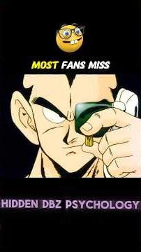 THE PSYCHOLOGICAL SAIYAN DETAIL IN DBZ EPISODE 1🔥😬 #shorts #dragonball