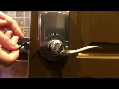 How To Turn Kwikset Auto Lock On/Off