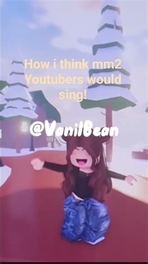 how i think mm2 youtubers would sing! #roblox #mm2