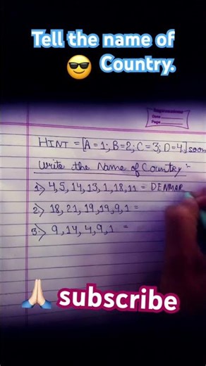 Tell name of country #maths #shorts #mathstricks