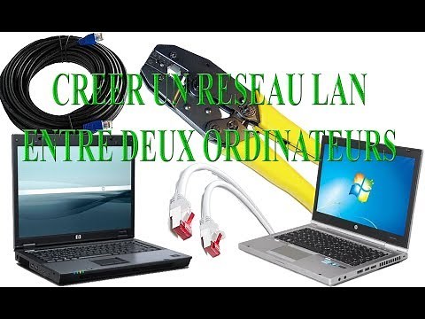 Comment mettre des ordinateurs en réseau Local (LAN) avec un câble à paires torsadées