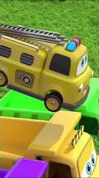 Cars Slide into Ball Pool & Change Color 🌈🚗 | #shorts