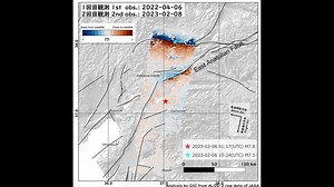 Satellite imagery shows how much land moved during the Turkey Earthquake
