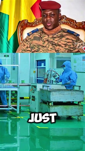 Ibrahim Traoré’s Powerful Message: Burkina Faso’s Industrial Revolution Begins! 🇧🇫 #ibrahimtraore