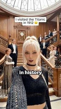 POV: I survived the Titanic in 1912 🫠 #AdventureMia #TimeTravel #titanic #history #Mia