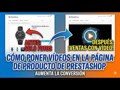Cómo Poner Vídeos en Página de Producto PrestaShop 🚀 (Burbuja Flotante) - Video Bubble Popup