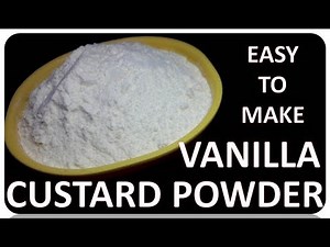 Vanilla Custard Powder | Homemade | Recipe | BY FOOD JUNCTION