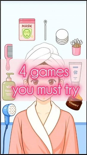 top 4 best games for girls💫asthetic cute games to install | 4 games you must try | best makeup games