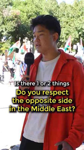 Do protesters respect the other side?