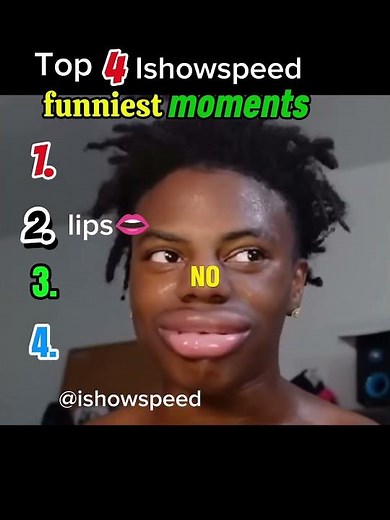 Top 4 Funniest IShowSpeed Moments 😂 | Speed’s Funniest Clips Ranked