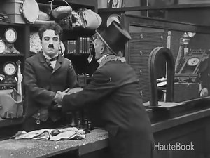 108K views · 349 shares | Chaplin engages in one of his most famous solos sustained comedy bits: He thoroughly examines the clock as if he were a physician and a jeweler. He disassembles the clock piece by piece, damaging it beyond repair, and carefully puts the pieces into the man's hat. He then sorrowfully informs him that the clock cannot be accepted. | HauteBook | Facebook