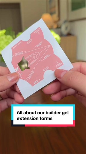 Easy Fit Nail Forms for DIY Builder Gel Extensions