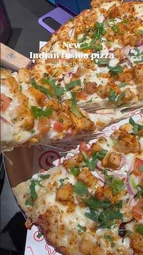 New Indian Fusion Pizza Spot in San Diego- Curry Pizza House #foodie #pizza #pizzalover