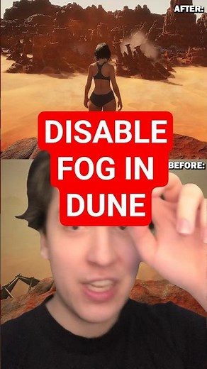 Easy Way to See Everything in Dune Without Fog! #shorts #shortsfeed