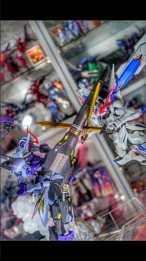 “友”【METAL ROBOT魂ガンダムキマリスヴィダールvsガンダムバエル】2機の対決を再現！白熱した戦いで印象に強く残ってます！👍#gundam #鉄血のオルフェンズ #ロボット魂 #ガンダム