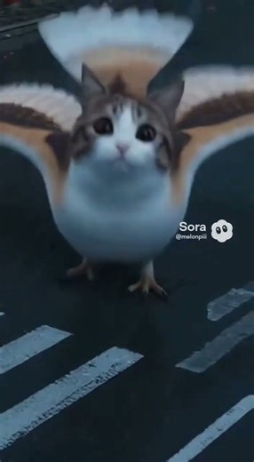 🦉Godzilla vs. Meowl #cat #godzilla #melonpi #meowl