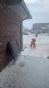 7.4K views · 104 reactions | Here is the video of the hail from Kingfisher, Oklahoma. | Tornado Alley Weather Center | Facebook