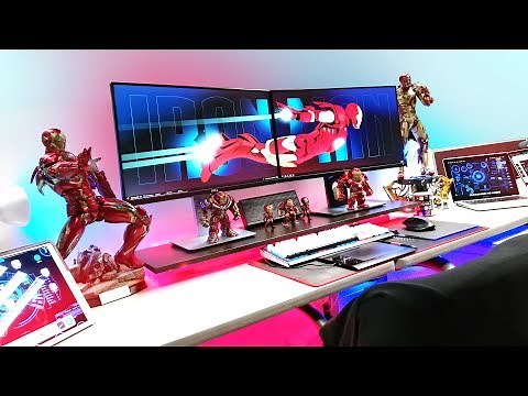 $6,000 IRON MAN ULTIMATE DESK SETUP 1.0
