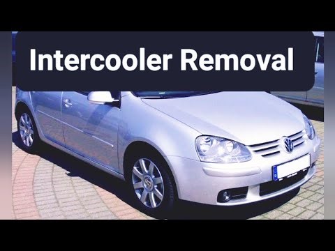 VW Golf 5 1.9 TDI How to Replace Intercooler