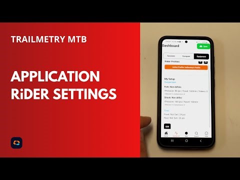 TRAILMETRY | How to : Setup Rider Settings App