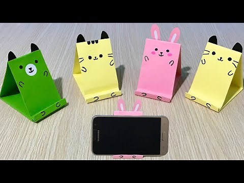 Cách gấp giá đỡ điện thoại bằng giấy | Sáng Tạo Thủ Công
