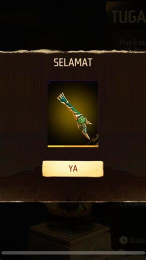 gw dapat skin sg2 terompet gratis🤣 #shorts #freefire