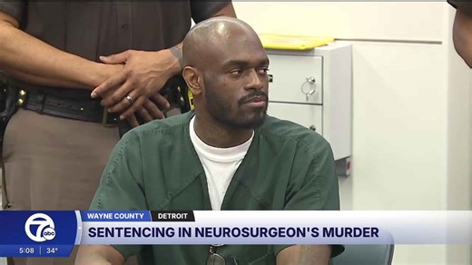 Man gets 35-60 years in prison for murder of Detroit neurosurgeon Devon Hoover