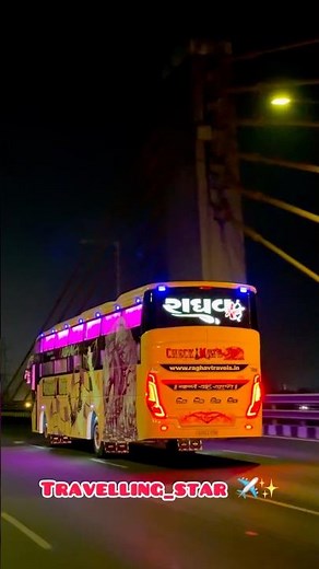 Raghav Travels Surat ✨ll Luxury bus Surat ll Sleeper luxury bus #reels #viral #trending #luxury #bus