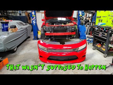 Changing the Radiator on the Wifes Scatpack