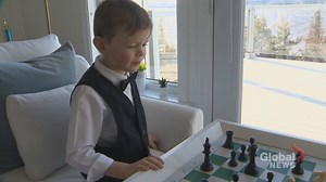 7-year-old chess prodigy relating to popularity of The Queen’s Gambit