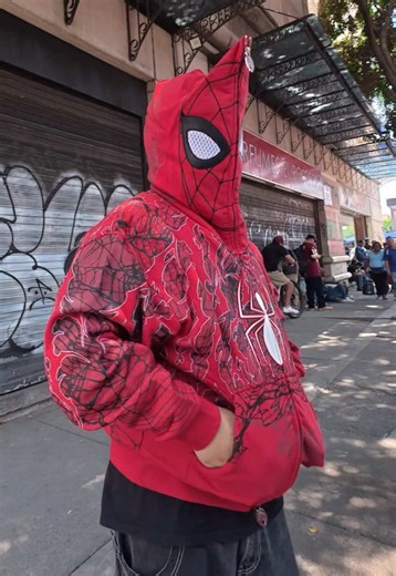 Full Zip Spiderman Hoodie 🕷️🕸️🔴 #soulclothing_77 🐐 | Cruz Azul Vs Pumas