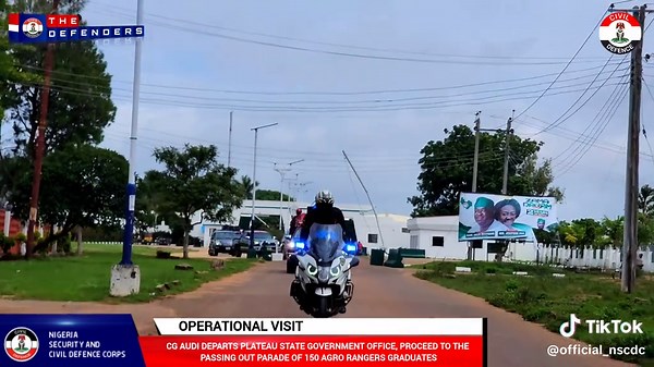 Governor Mutfwang Commends NSCDC's Agro Rangers Training