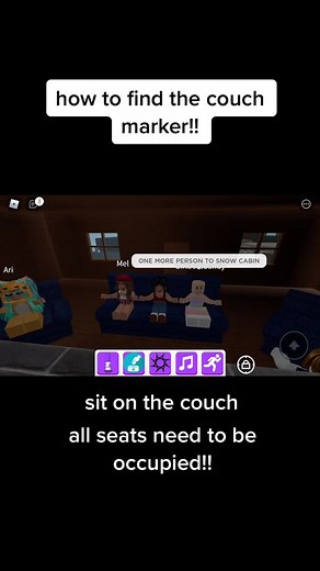 #DisneyPlusVoices NEW! how to find the couch marker!!! #fyp #roblox #findthemarkers
