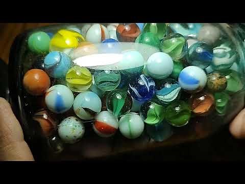 Antique/Vintage marble show and tell, info that I hope you might find interesting