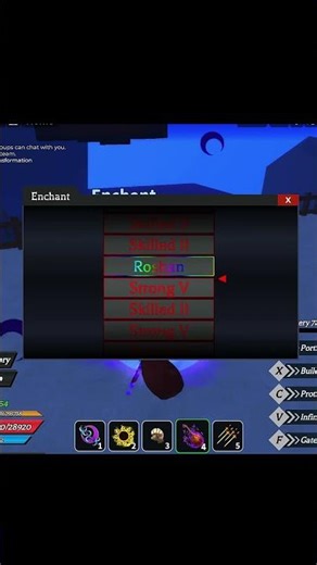 How to use Scroll in demon blade #demonblade #bloxfruits