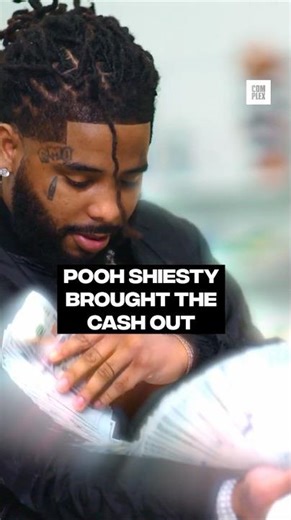 Pooh Shiesty brought the cash out on #SneakerShopping