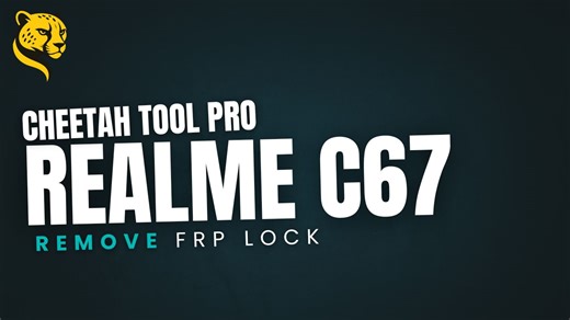 Remove FRP Realme C67 (Qualcomm) | New Method | No Test Point! Cheetah Tool Pro | Cheetah Tool Team