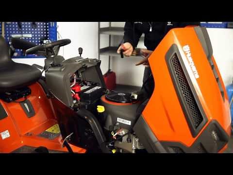 Comment entretenir le tracteur tondeuse Husqvarna?