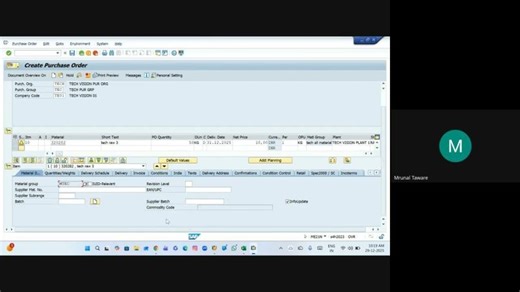 SAP MM VIDEOS | Er. Vaibhav Lohar