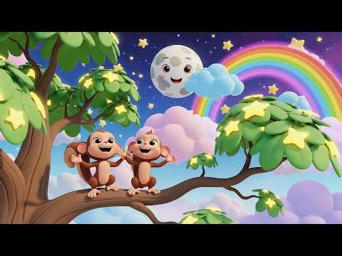 Five Little Monkeys The Treehouse Escape | Action Nursery Rhymes & Kids Songs