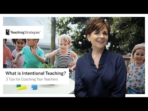 What is Intentional Teaching: 3 Tips for Coaching Your Teachers