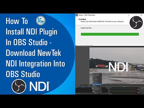 ✅ How To Install NDI Plugin In OBS Studio | Download NewTek NDI Integration Into OBS Studio (2021)