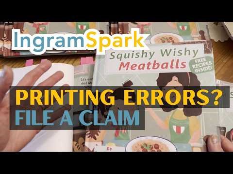PRINT ERRORS IN YOUR INGRAMSPARK AUTHOR COPIES? HOW TO CONTACT INGRAMSPARK SUPPORT
