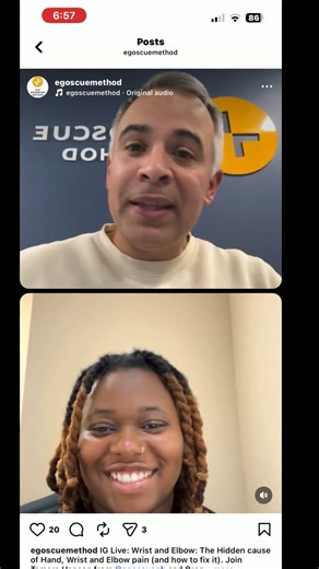 Nov 25 IG Live Elbow Wrist Pain