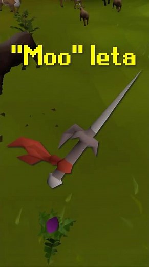 The Cow Boss in OSRS has a pun you may have missed